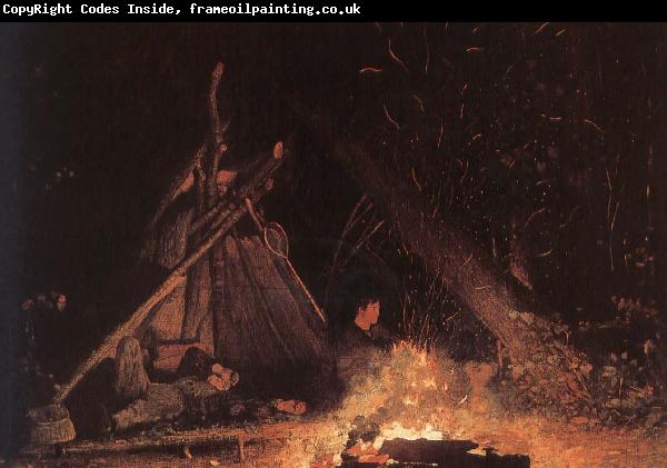 Winslow Homer Campfire